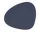 Prostírání Curve Hippo L, navy blue