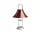 Přenosná lampa Mousqueton, iron red