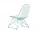 Křeslo Eames LKR, sky blue