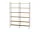 Policová sestava String Living Room A, oak/black