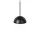 Závěsná lampa Aluna Ø38, matt black