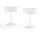 Sklenice na šampaňské Tint 2 ks, pink
