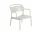 Křeslo Linear Steel Lounge Armchair, grey