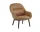 Křeslo Fiber Lounge Armchair Wood, cognac/black oak