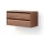 Závěsná skříňka Cabinet Low w. Drawers, walnut