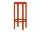 Barová židle Doon Bar Stool 75 cm, tomato red