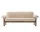 Pohovka Brasilia, Sheepskin nature/walnut