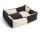 Psí pelíšek Dogs Bed Zip L, black / white