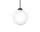 Závěsné svítidlo Apiales 1 Large, satin black/opal
