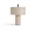 Přenosná stolní lampa Margin, beige canvas