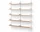 Policová sestava Library Shelf 1900, oak/white