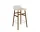 Barová židle Form 65 cm Walnut, light grey