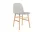 Židle Form Oak, warm grey
