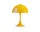 Přenosná lampa Panthella 250, opaque yellow
