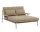 Lehátko Settle Lounge Bed, Ribbed Weave 5/taupe