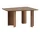Stůl Re-norm 130x120, lacquered walnut