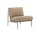 Křeslo Settle Lounge Chair bez područek, Ribbed Weave 5/taupe