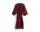 Župan Waffle Bathrobe, burgundy