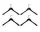 Ramínka Smooth Wide set 4ks, black