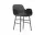 Židle Form s područkami Steel, black