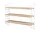 Police String Pocket, ash/white