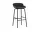 Celočalouněná barová židle Hyg Barstool 75, black/main line flax
