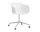 Židle Elefy JH36, white/polished aluminium