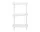 Police Block Shelf, white/white