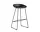 Barová stolička AAS 39 High Black Powder Coated Steel, Sierra leather SI1001