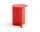 Stolek Slit Wood high, candyred
