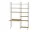 Policová sestava String Workspace B, oak/black