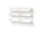 Policová sestava Office Shelf, white/white
