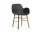 Židle Form s područkami Walnut, black