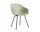 Židle AAC 226 Black Powder Coated Steel, pastel green
