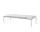Stolek Sett LN12, dark chrome  / Bianco Carrara marble