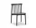 Židle Pind, black stained ash
