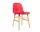 Židle Form Oak, bright red