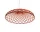 Závěsné svítidlo Skynest, brick red