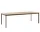 Jídelní stůl Drip HW117, bronzed/lacquered oak