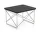 Occasional Table LTR, oak dark / stainless steel