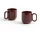 Hrnek Barro set 2ks, burgundy