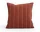 Polštář Terrazza, terracotta narrow stripe