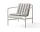 Textilní podsedák Palissade Lounge Chair Low Soft Quilted Cushion, sky grey