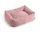 Psí pelíšek Dogs Bed Zip M, red and white stripe