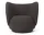 Lounge chair Rico, Grain chocolate