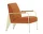Křeslo Fauteuil de Salon, cognac
