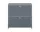Komoda USM Haller S2, mid-grey