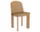 Židle Chisel 65, lacquered oak / Grano cognac
