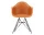 Židle Eames DAR, rusty orange