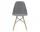 Židle Eames DSW, granite grey seat / ash base